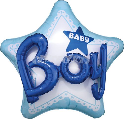 Baby boy 81 cm fóliový balón
