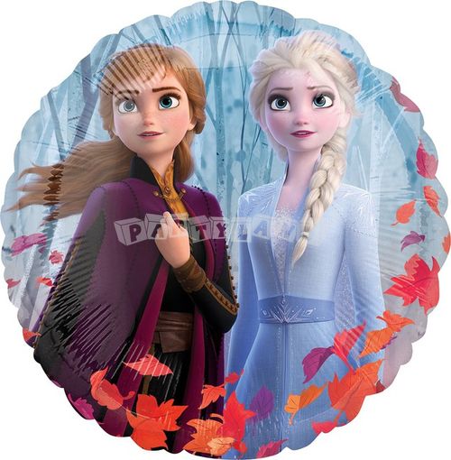 Fóliový balón Frozen 2 - Elza a Anna