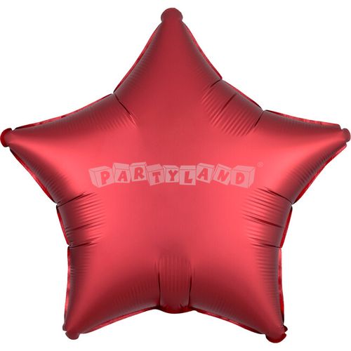 Balón hviezda červená - 48 cm