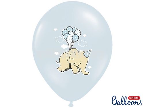 Balón sloník modrý - 1ks