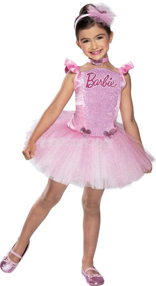 Dievčenský kostým Barbie - Primabalerína