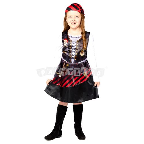 Dievčenský kostým pirát