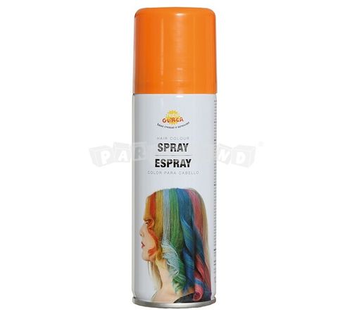 Farebný sprej na vlasy - oranžový