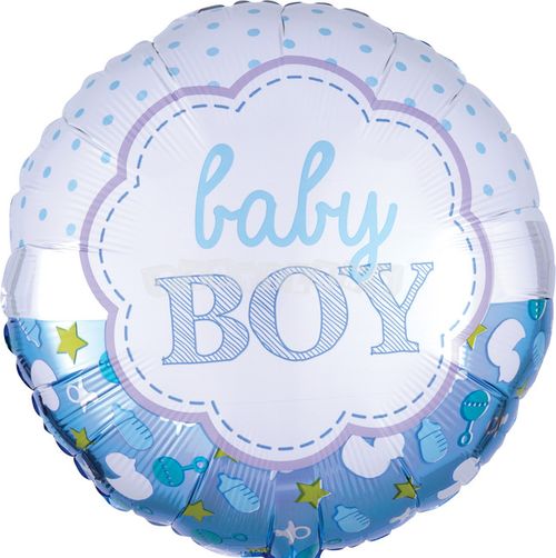 Baby Boy 43 cm, Fóliový balón