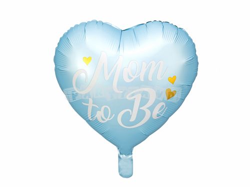 Fóliový balón Budúca mamička, modrý