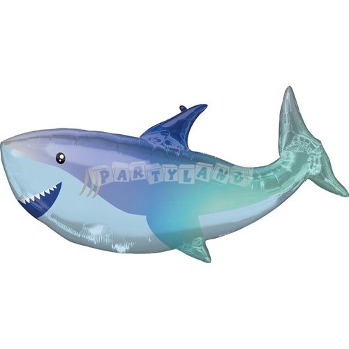 Fóliový balón žralok - 96x45cm