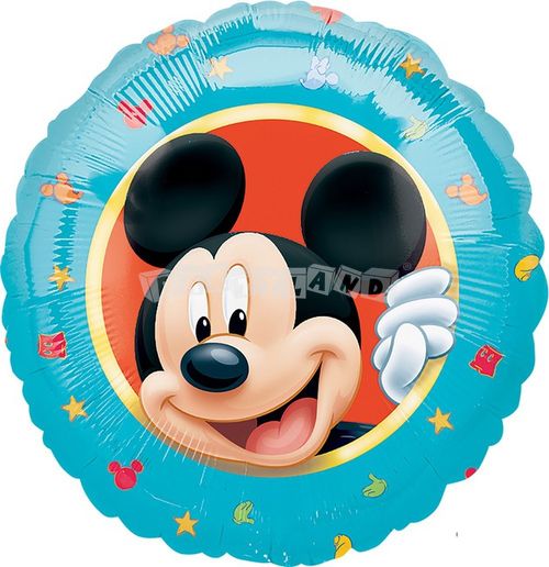 Fóliový balón Mickey Mouse modrý