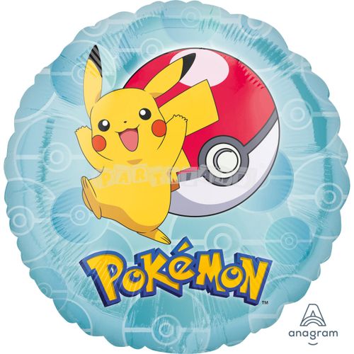 Fóliový balón Pokémon - 43 cm