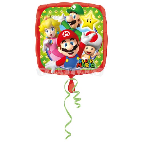 Fóliový balón Super Mario - 43 cm