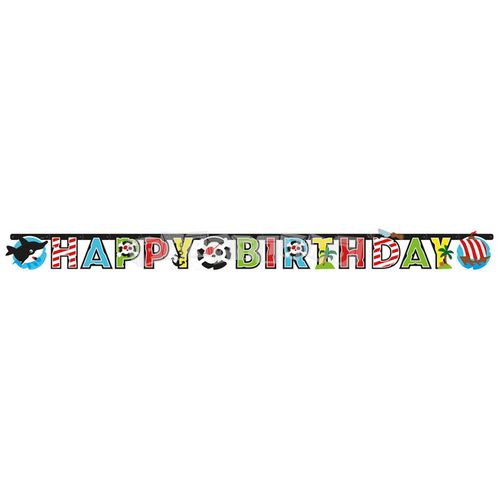 Girlanda Pirát - Happy Birthday