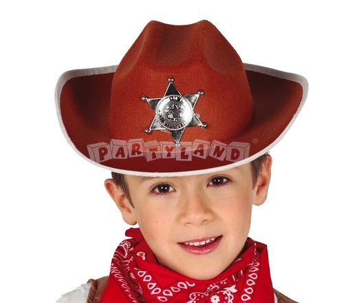Klobúk šerif detský