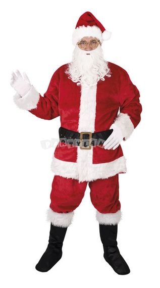 Kostým Santa Claus - plyš