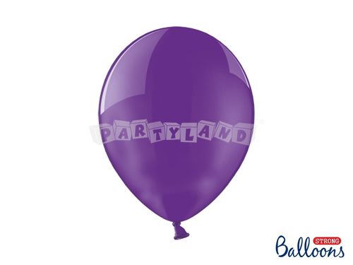 Kryštálový balón - fialový 30 cm