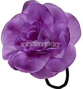 Kvet do vlasov - fialový