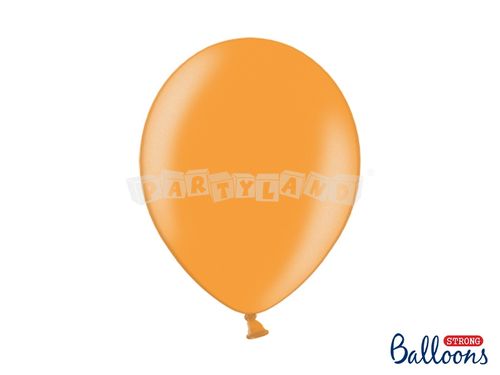 Metalický balón - mandarinkovo oranžový