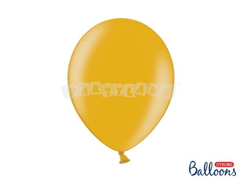 Metalický balón - zlatý