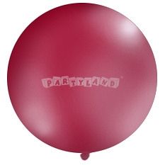 Metrový balón vínovo červený