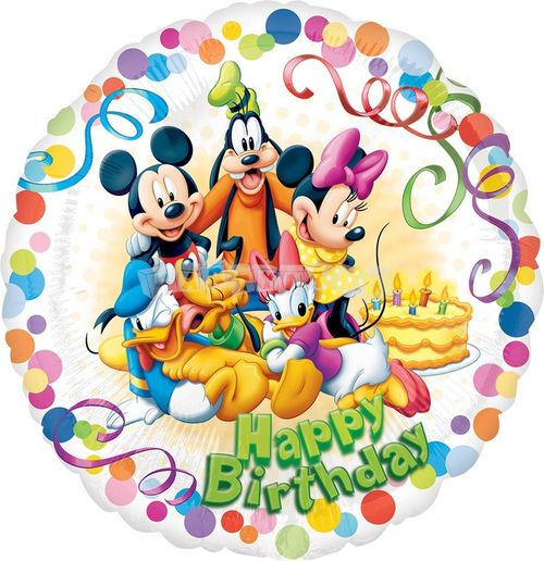 Mickey Mouse Happy Birthday 43 cm