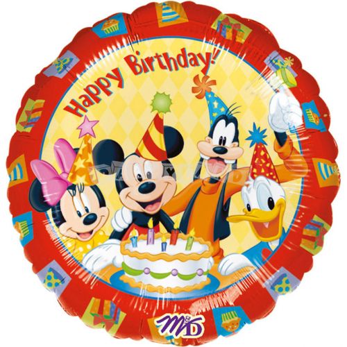 Mickey Mouse Narodeninová oslava 43cm