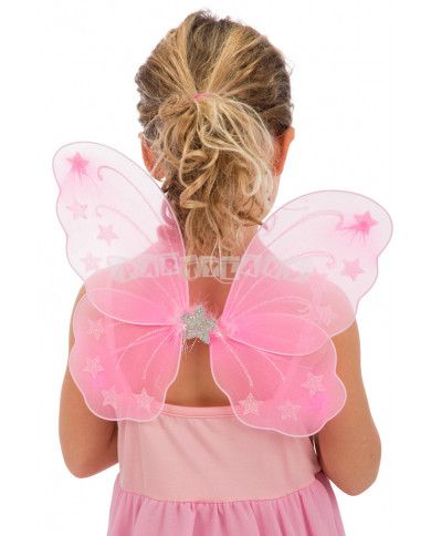 Motýlie krídla ružové