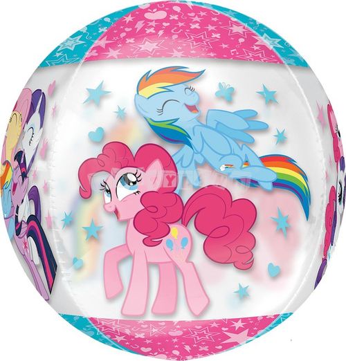 My Little Pony Guľa - fóliový balón 43 cm
