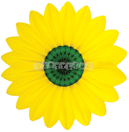 Papierový kvet slnečnica 67cm