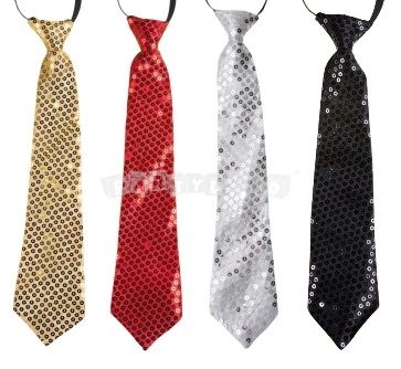 Párty kravata flitrovaná