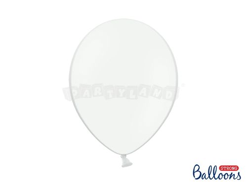 Pastelový balón - čisto biely