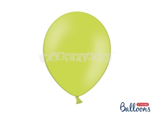 Pastelový balón - limetkovo zelený