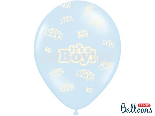 Pastelový balón modrý it´s a Boy!