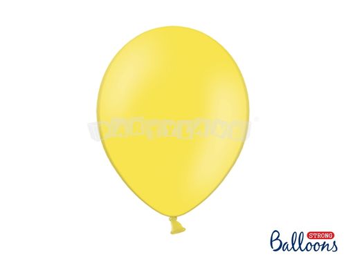 Pastelový balón - žltý 30 cm