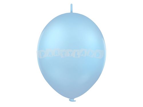 Patelový spájajúci balón - nebesky modrý