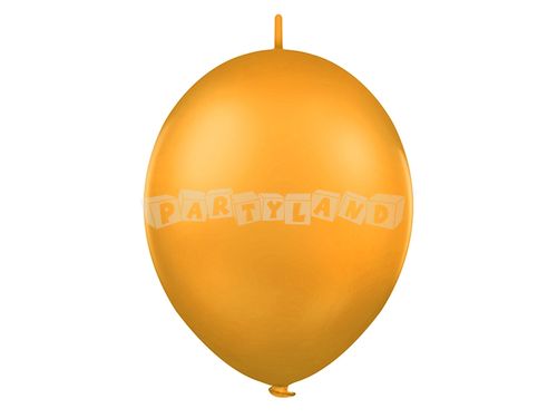 Patelový spájajúci balón - oranžový