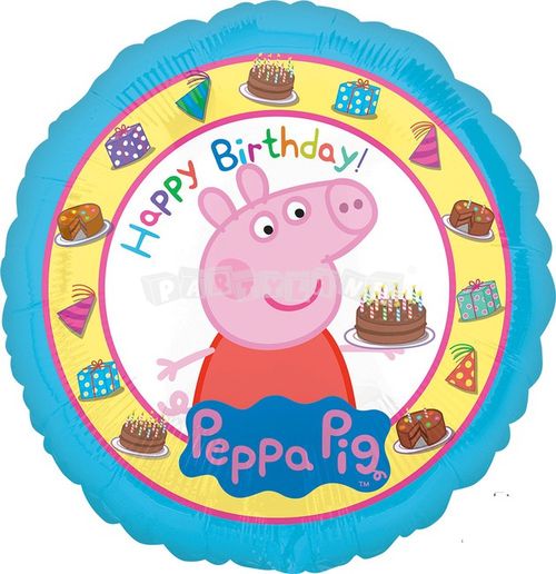 Peppa Pig Happy Birthday 43 cm