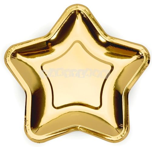 Taniere papierové hviezda - zlaté