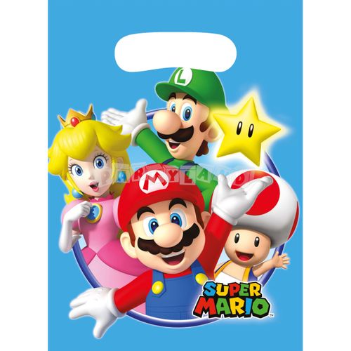 Tašky Super Mario - 8 ks