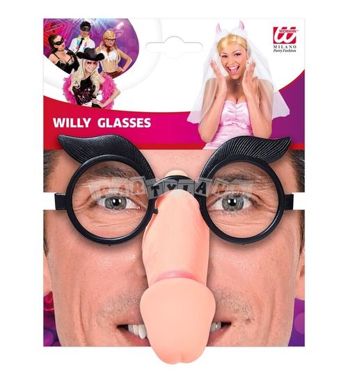 Vtipné okuliare penis - rozlúčka
