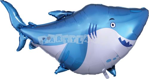 Žralok 101 cm, fóliový balón